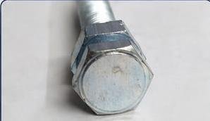 Shear head bolt head design detail